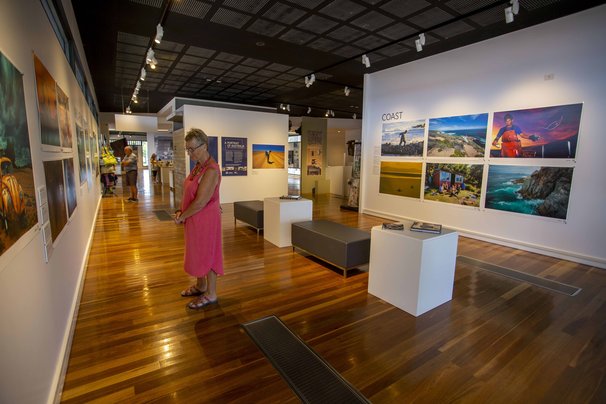 A Portrait of Australia: Stories through the lens of Australian Geographic installation view